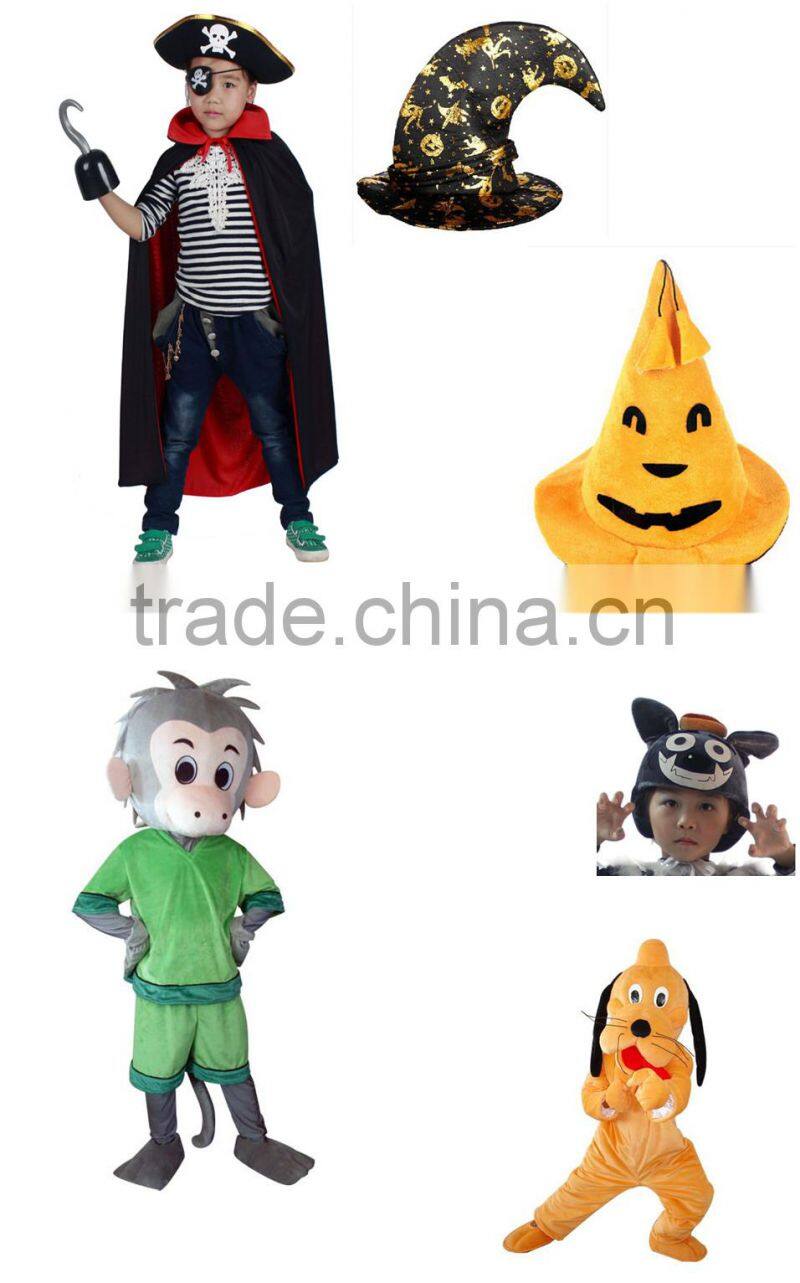 Black Fancy Vintage Steam Punk Top Hat Cosplay Hat Men Headwear