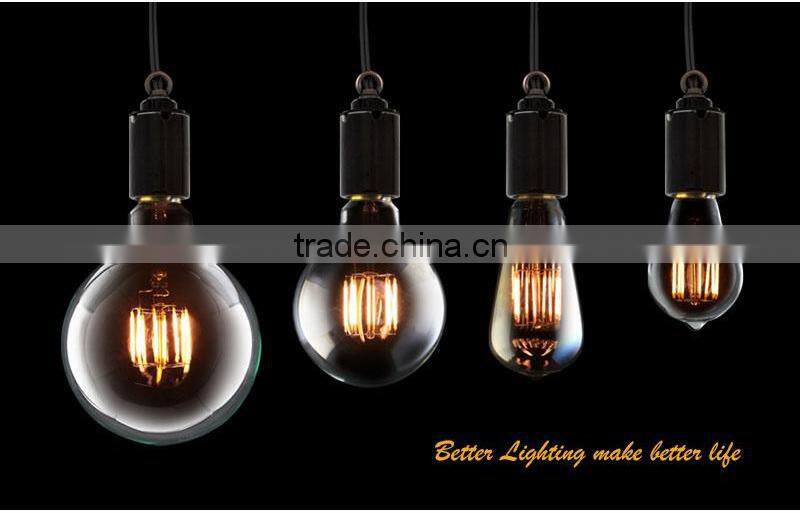 intage LED Filament Bulb,Edison T30 Style,4W 6W,2700K,E26 ,Retro Lamp,Dimmable