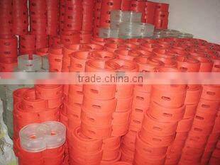 TPE Red Car spring buffer retainer /Power car seat cushion suspension rubber Buffer for rubber shock absorber buffer