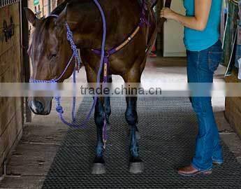 Cow stable trailer ramp rubber mat