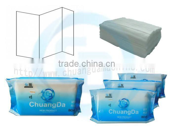 P: CD-1800 Automatic baby wet wipe folding machine, wet tissue machine price