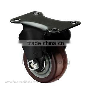 5 Inch Medium Duty Zinc Plate Swivel Caster Wheel
