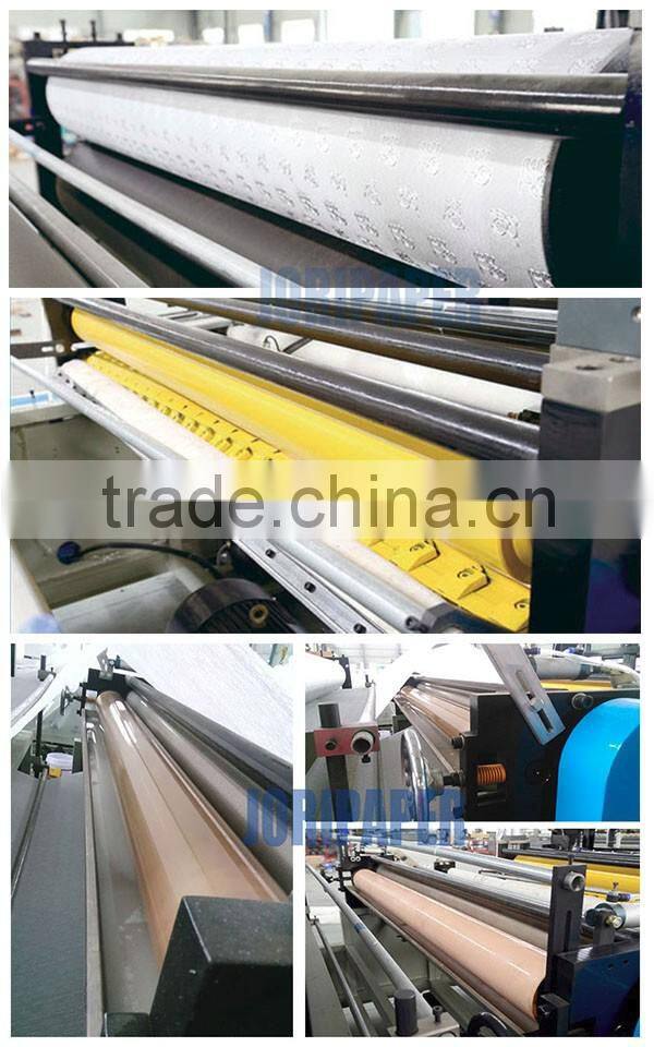 Manufacturer electric automatic 1575B paper toilet tissue making machine