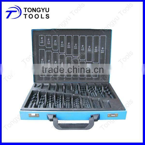 170 Pcs HSS Twist Drill Bit Set,DIN338