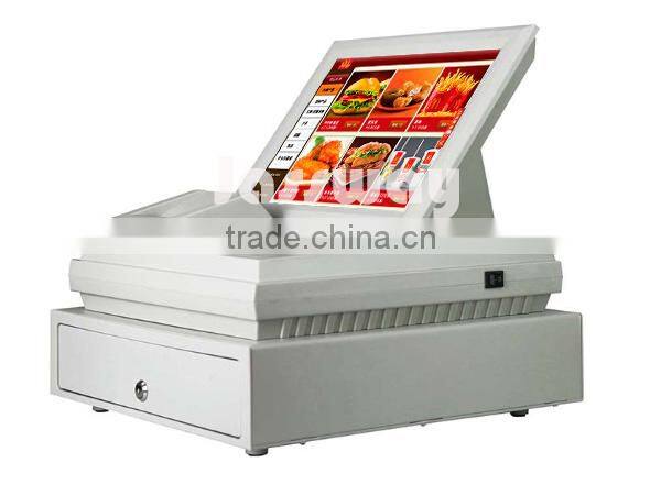 12'' embedded all-in-one touch POS system