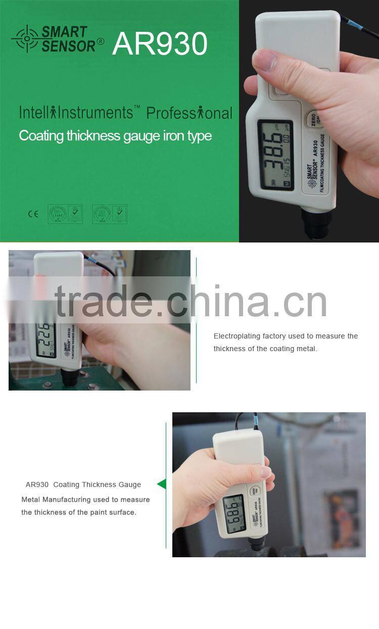 Coating Thickness Gauge Meter AR930 High Accuracy