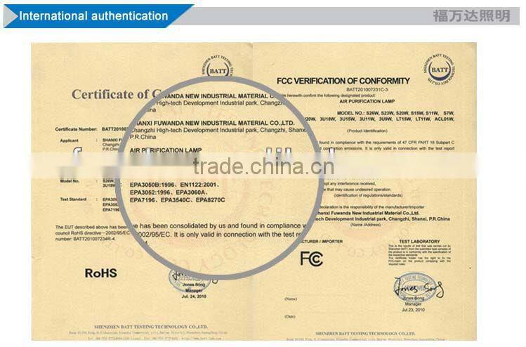 China 11W energy saving lighting