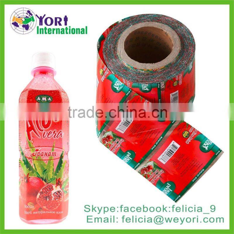 Yori best price customized private priting pvc shrink label