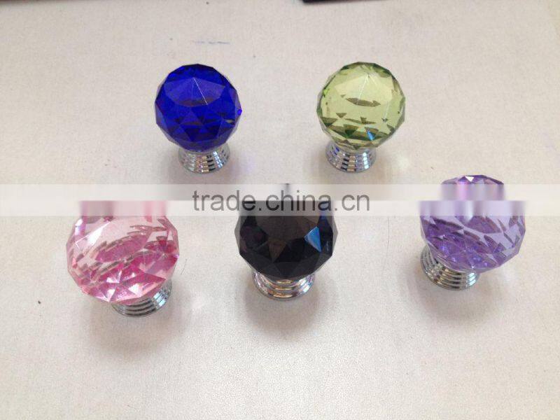 2016-2017 hardware high quality acrylic kitchen and cuoboard cabinet knobs