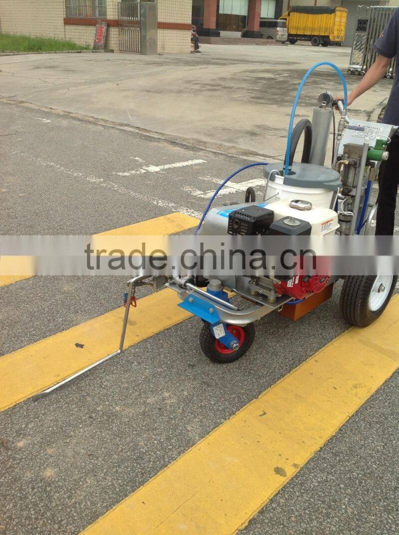 China factory portable cold road line marking machine paint price