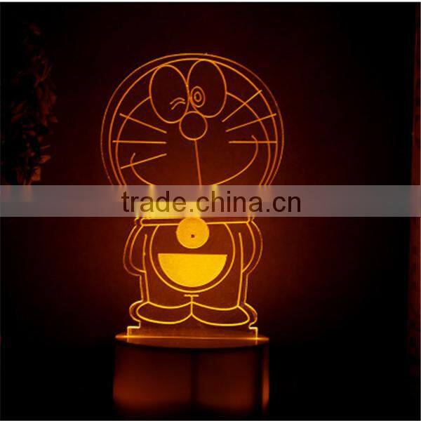 Timely service kids home table lamps acrylic led night lights