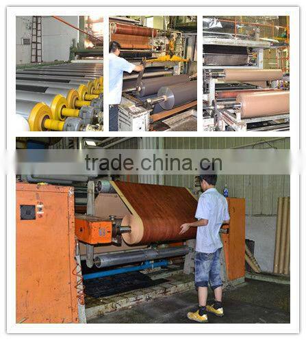 wood grain pvc furniture lamination film for door