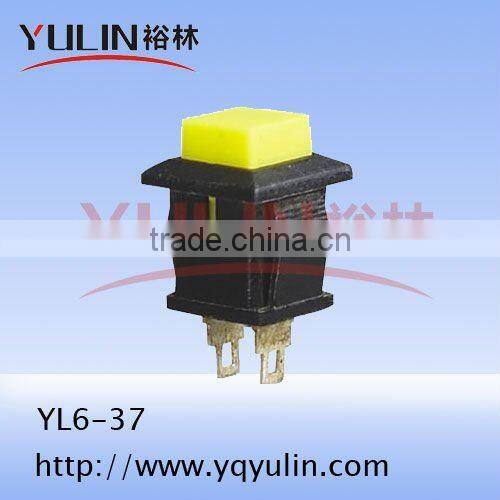 YL6-35 16mm push button mini switch on off 12v