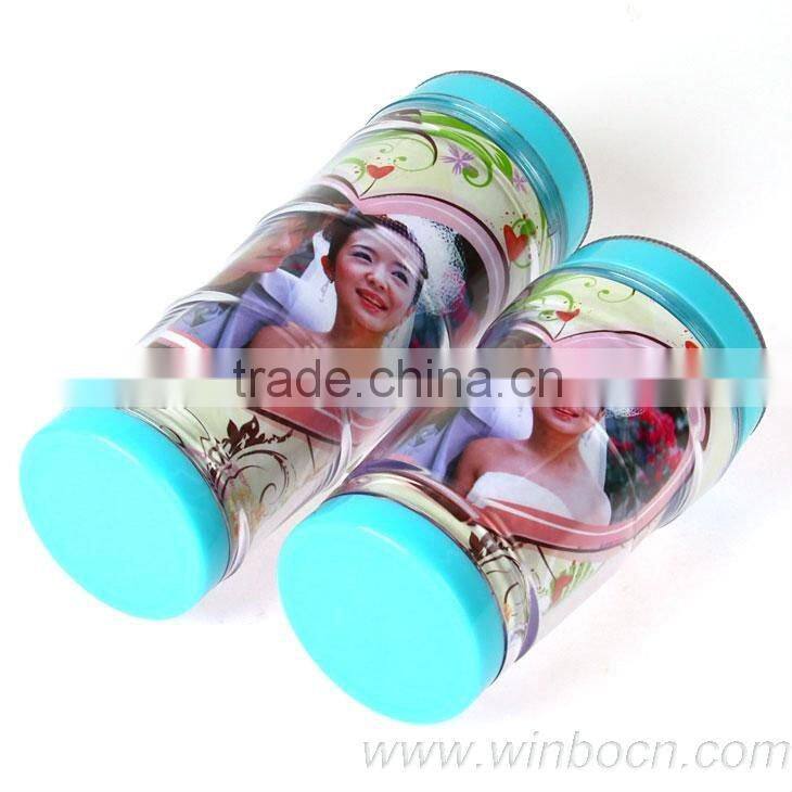 Plastic New Double Walls Couples Outdoor Drinking Cup/Mug DIY