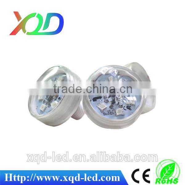 48mm led point lights source led visual pixel poi 6leds smd5050 rgb