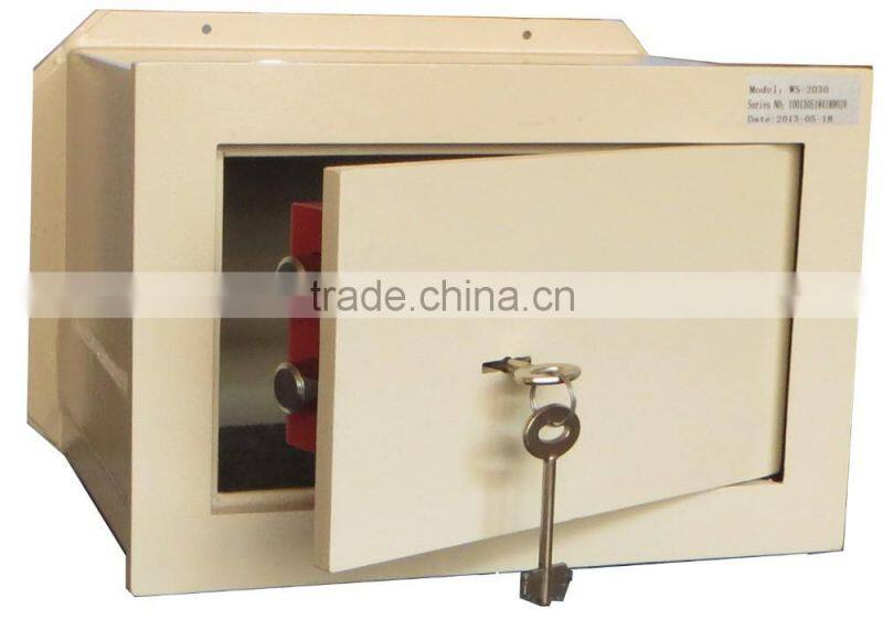 WS-2030 double bitted key lock hidden wall safes