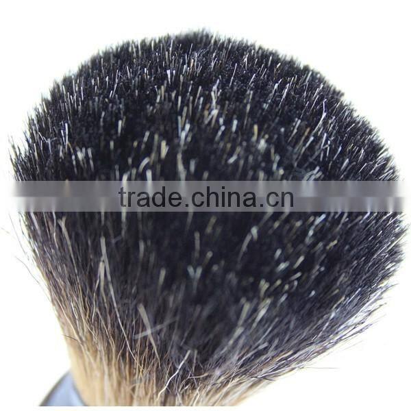 Beautiful wood best badger hair knot shave brush with stand, handcrafted men grooming shaving brush