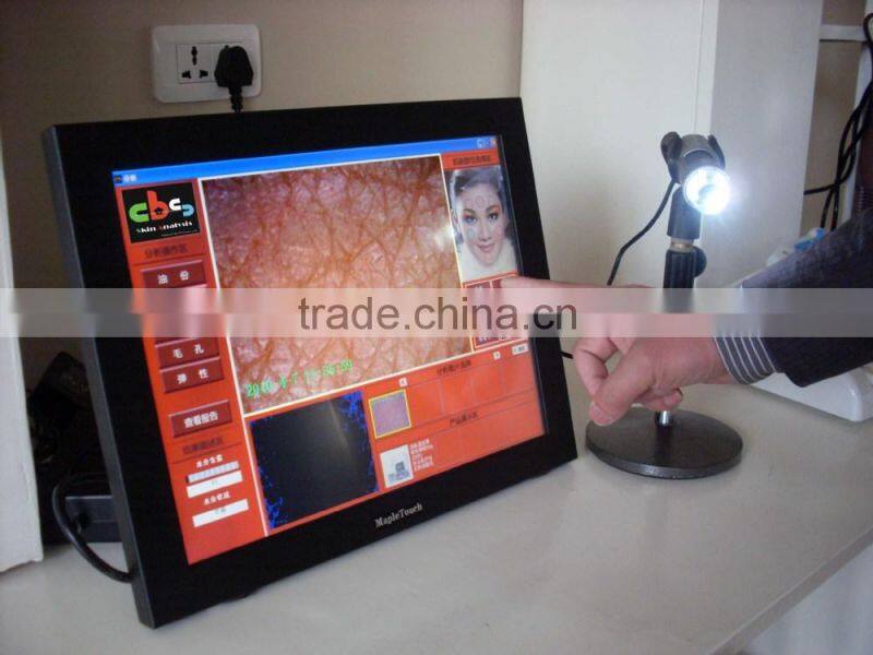 professional made in Taiwan smart skin diagnosis system desktop face analyzer