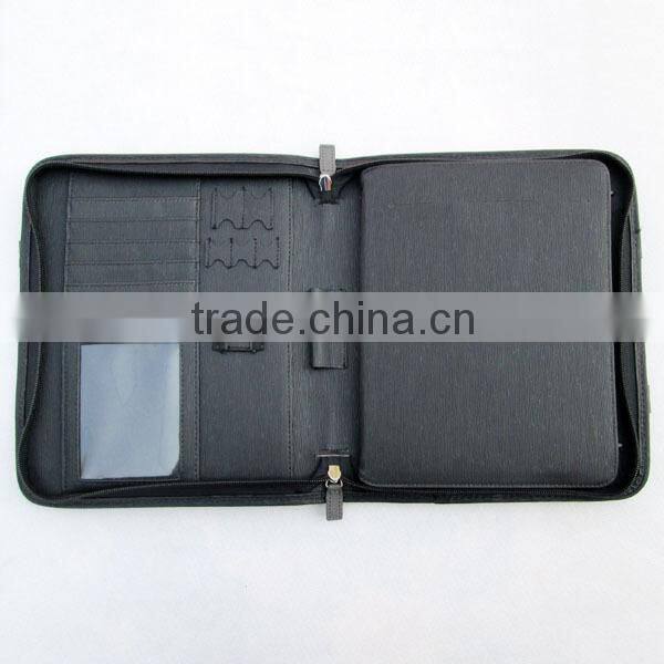 Executive PU Leather Portfolio Folder with Pad for iPads