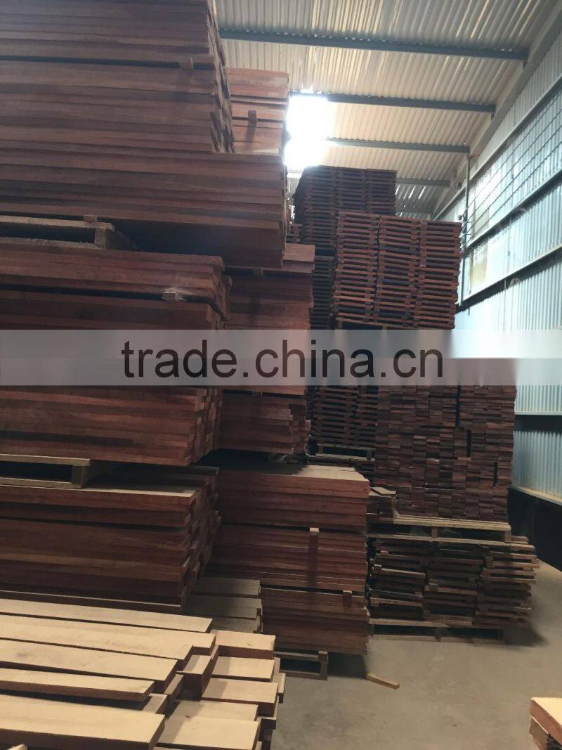 Merbau wood, wood Finger Joint Board for Worktop/flooring/staircase