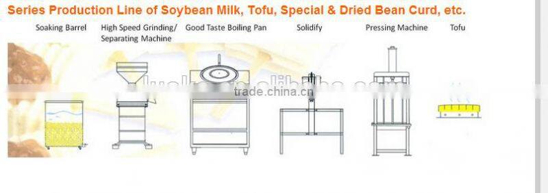 small scale japanese tofu filling machinery /bag tofu machine