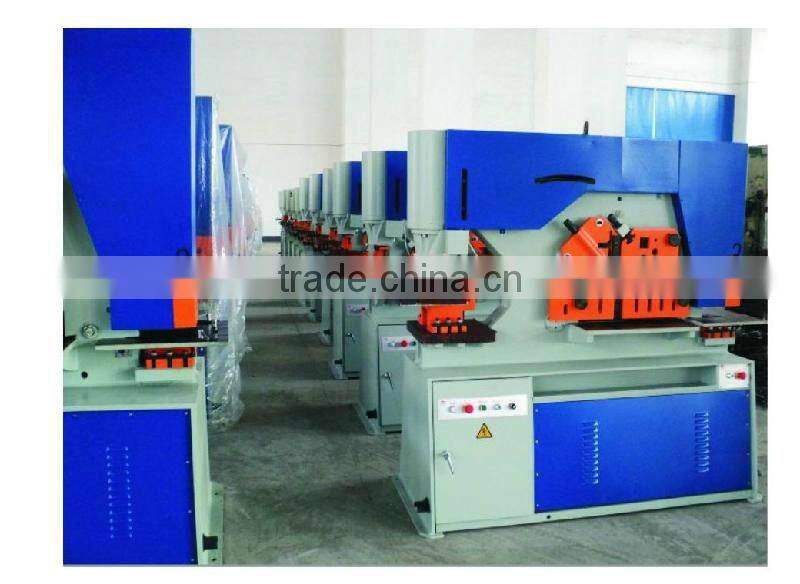 Q35Y Hydraulic Ironworker for punching and shearing