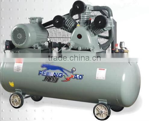 belt driven low noise portable air compressor