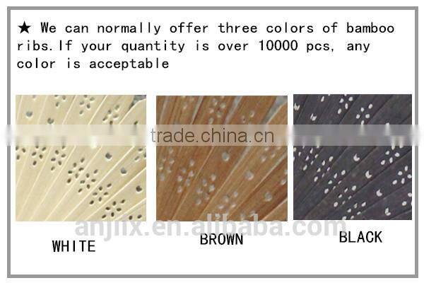 Cheap new product customized classical folding bamboo fan