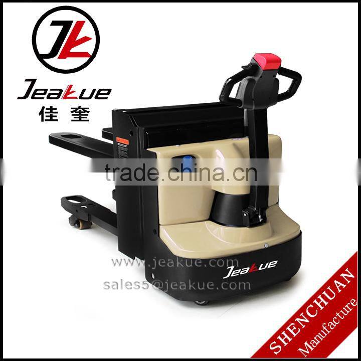 China brand high quality double lift 2 ton electric pallet truck