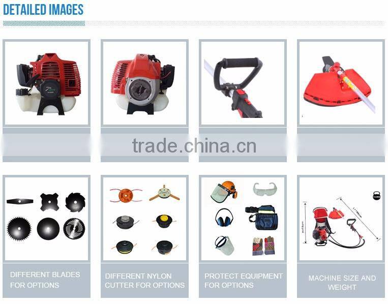 43cc 1.25kw back pack gasoline grass cutter (TFBG430B)