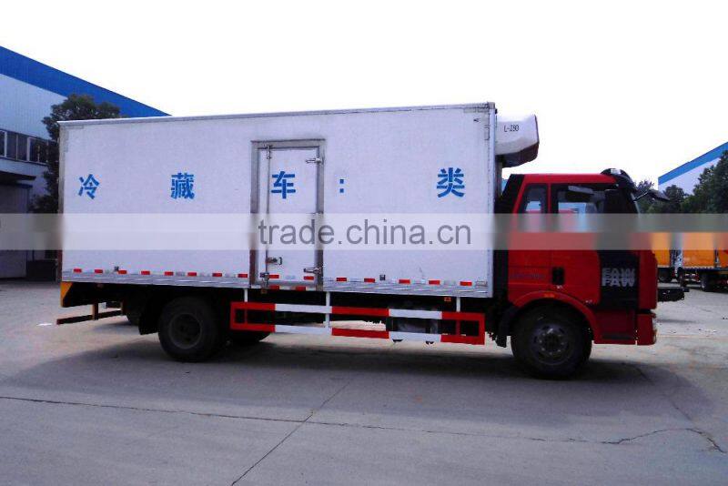 FAW 10TON refrigerator freezer truck