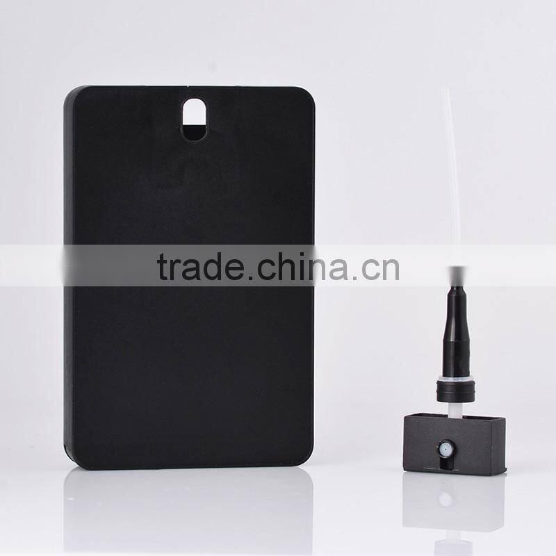 Pocket sized 8ml empty refillable glass roll on deodorant bottle with aluminum cap for cosmetic essential oil