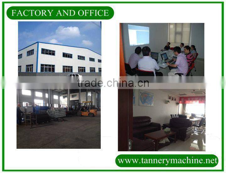 hydraulic leather fleshing machine for goat