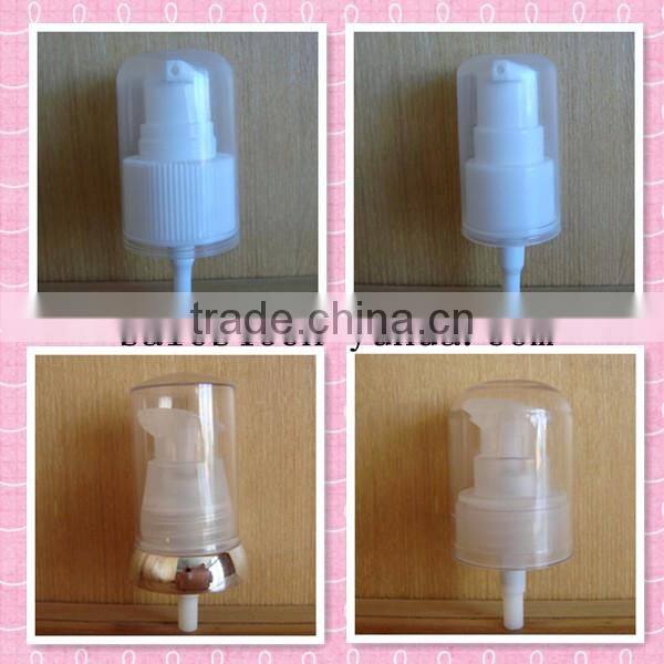 2014 best sell high quality Yuyao Yuhui 20/410 aluminium-plastic treatment pump TP-A13 for cosmetic bottle