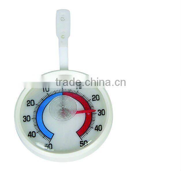 Plastic Round Thermometer for Refrigerator