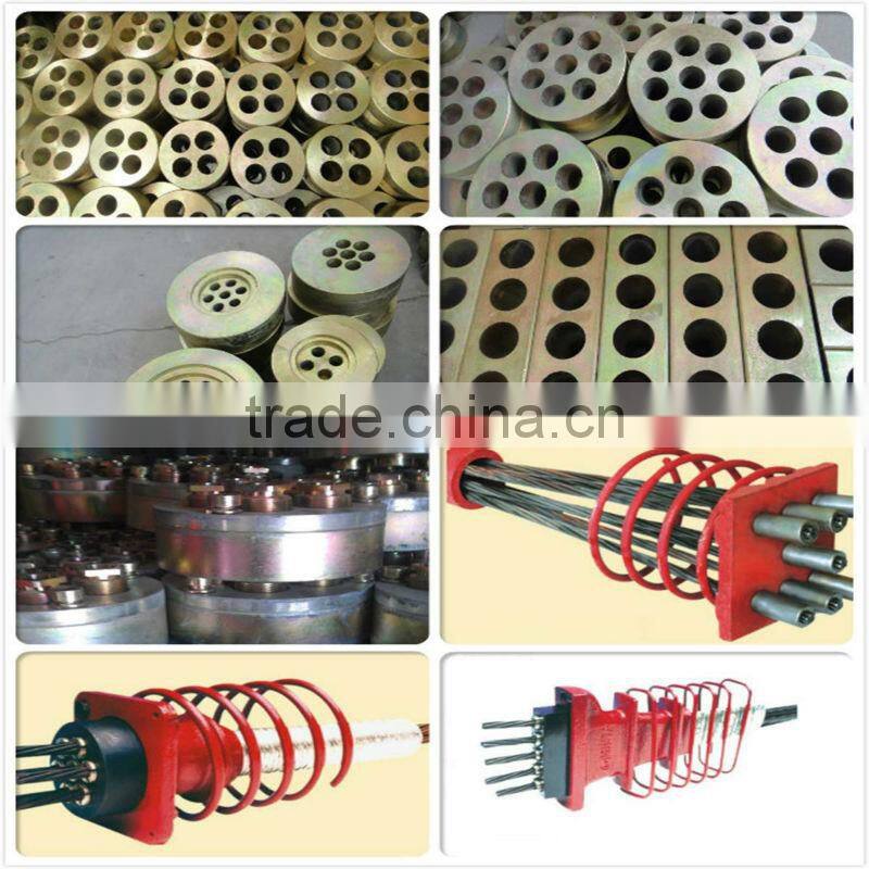 Prestressed Concrete Post Tensioning Button Head Device