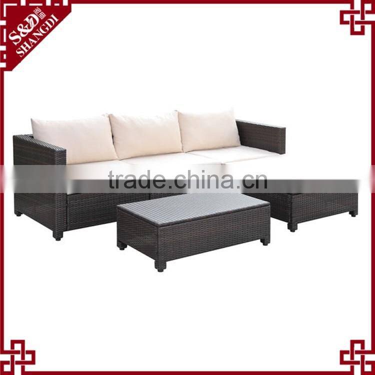 Modern simple sofa set design cheap rattan weave outdoor patio furniture