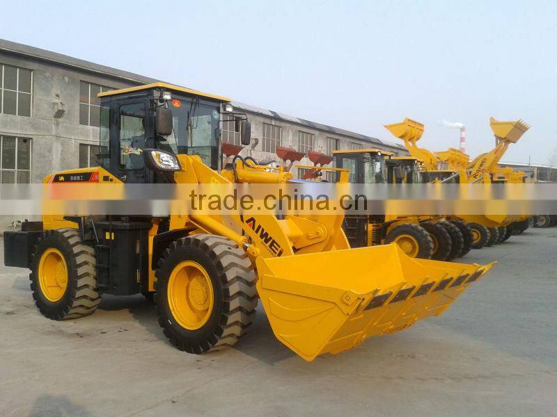 KAIWEI wheel loader KW932 with CE,hydraulic joystick for Finland
