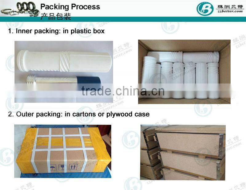 High Quality Boron Carbide short nozzles, sandblasting nozzles