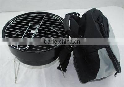 promotional portable BBQ grill cooler bag combo