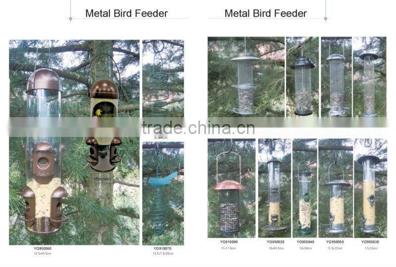 metal bird feeder