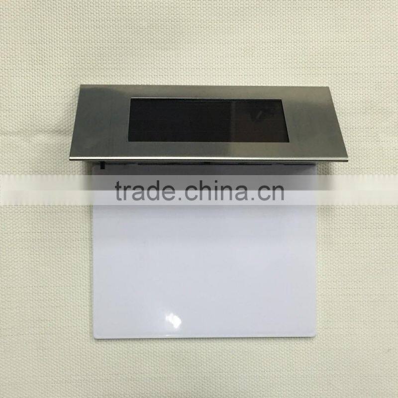 Super Eco-friendly Home And House Solar Doorplate Number Light