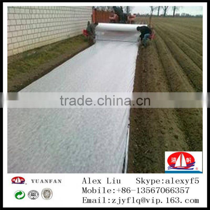 Width is greater than 2 metres non-woven fabric used for agriculture covering