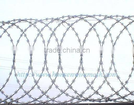 High Quality galvanized razor barbed wire