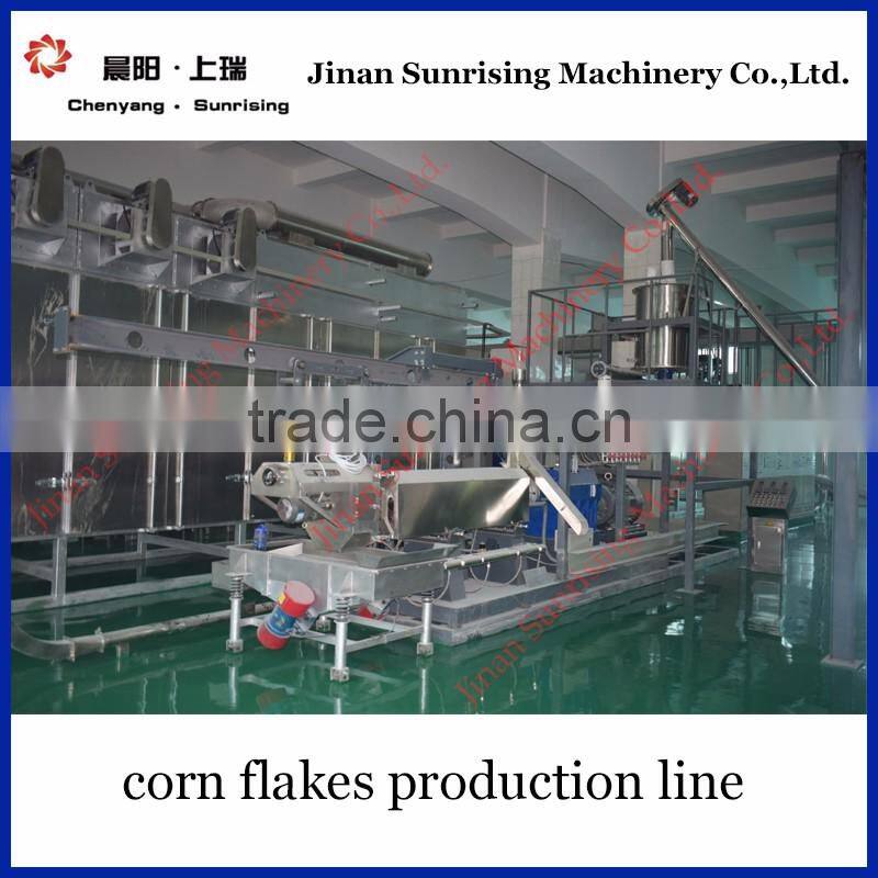 corn flakes food machinery corn flakes processing machine