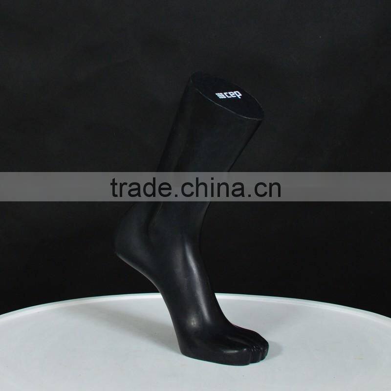 black female foot mannequin for window display