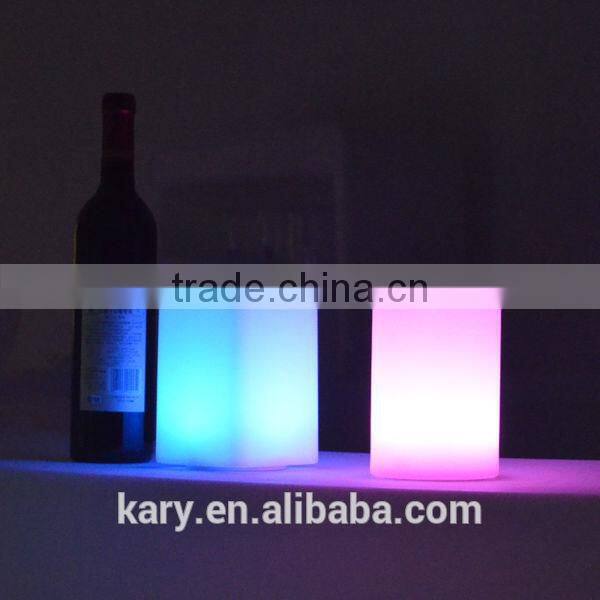 Fireproof Rechargeable Restaurant LED Small Pillar Light