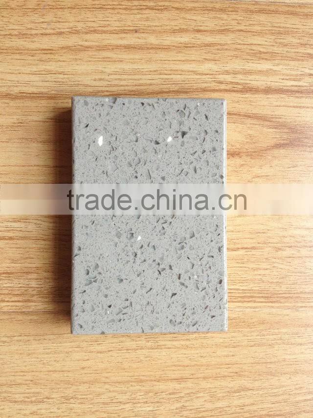 Beautiful grey artificial quartz stone cheap price