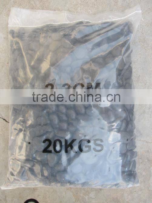 Tumbled Snow White Pebble Stone for Landscaping Paving