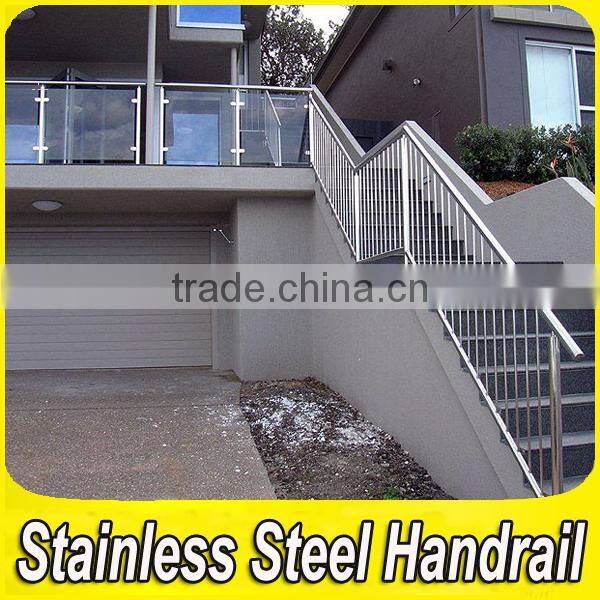 304 316 Modern Stainless Steel Outdoor Metal Handrail for Steps